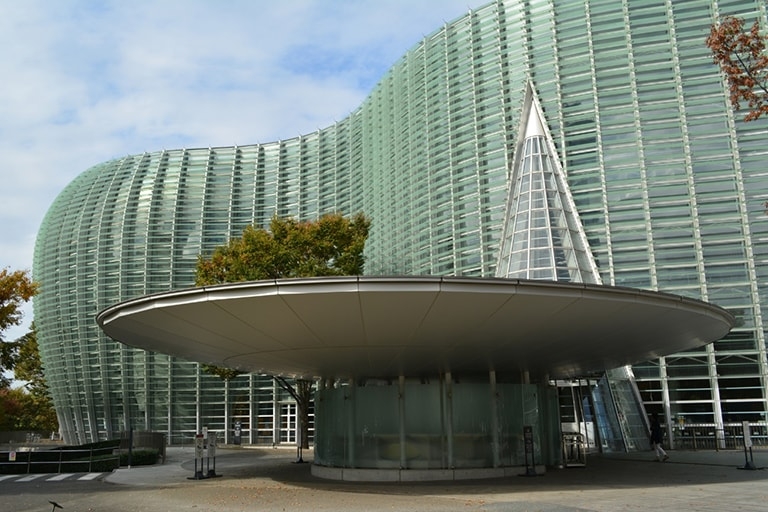 Exterior of Tokyo’s National Art Center