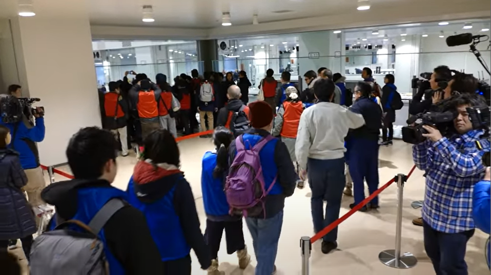 (Video)The new observation deck at Tokyo’s Toyosu wholesale fish market [RAW VIDEO]