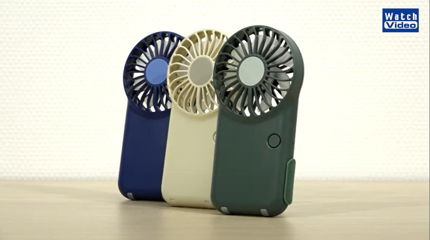 (Video)Handifan/keitai senpūki ハンディファン/携帯扇風機 (portable mini-electric fan)