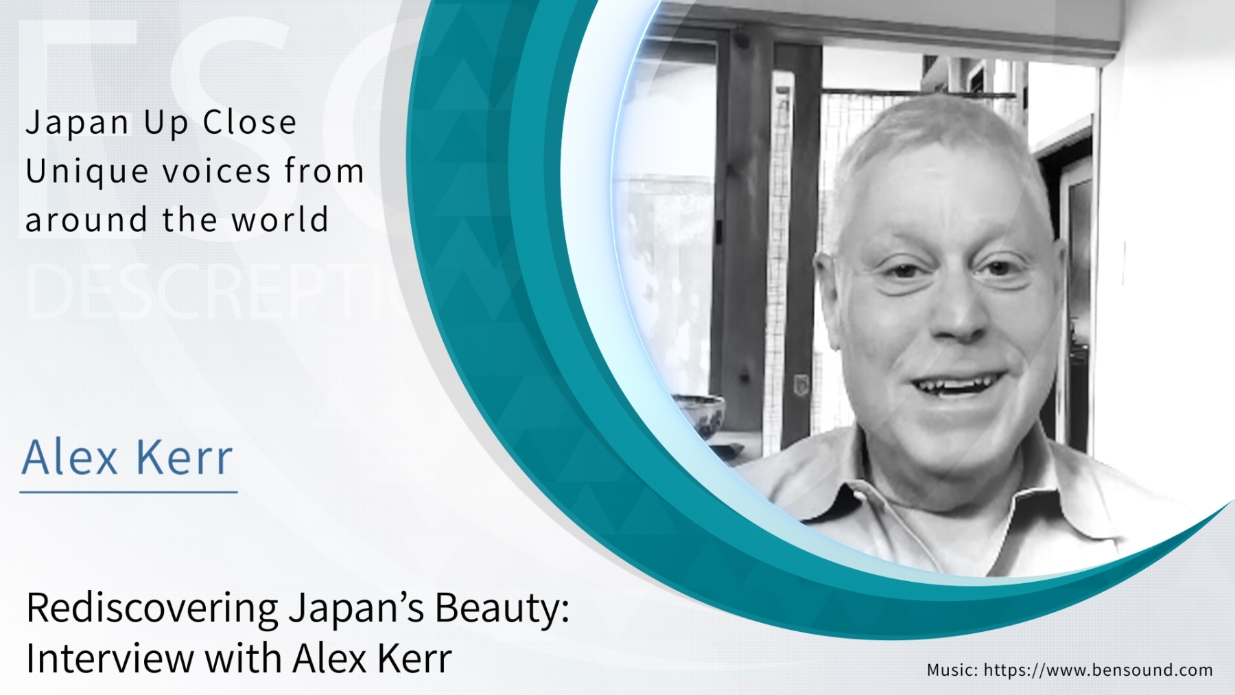 (Movie) Rediscovering Japan's Beauty: Interview with Alex Kerr