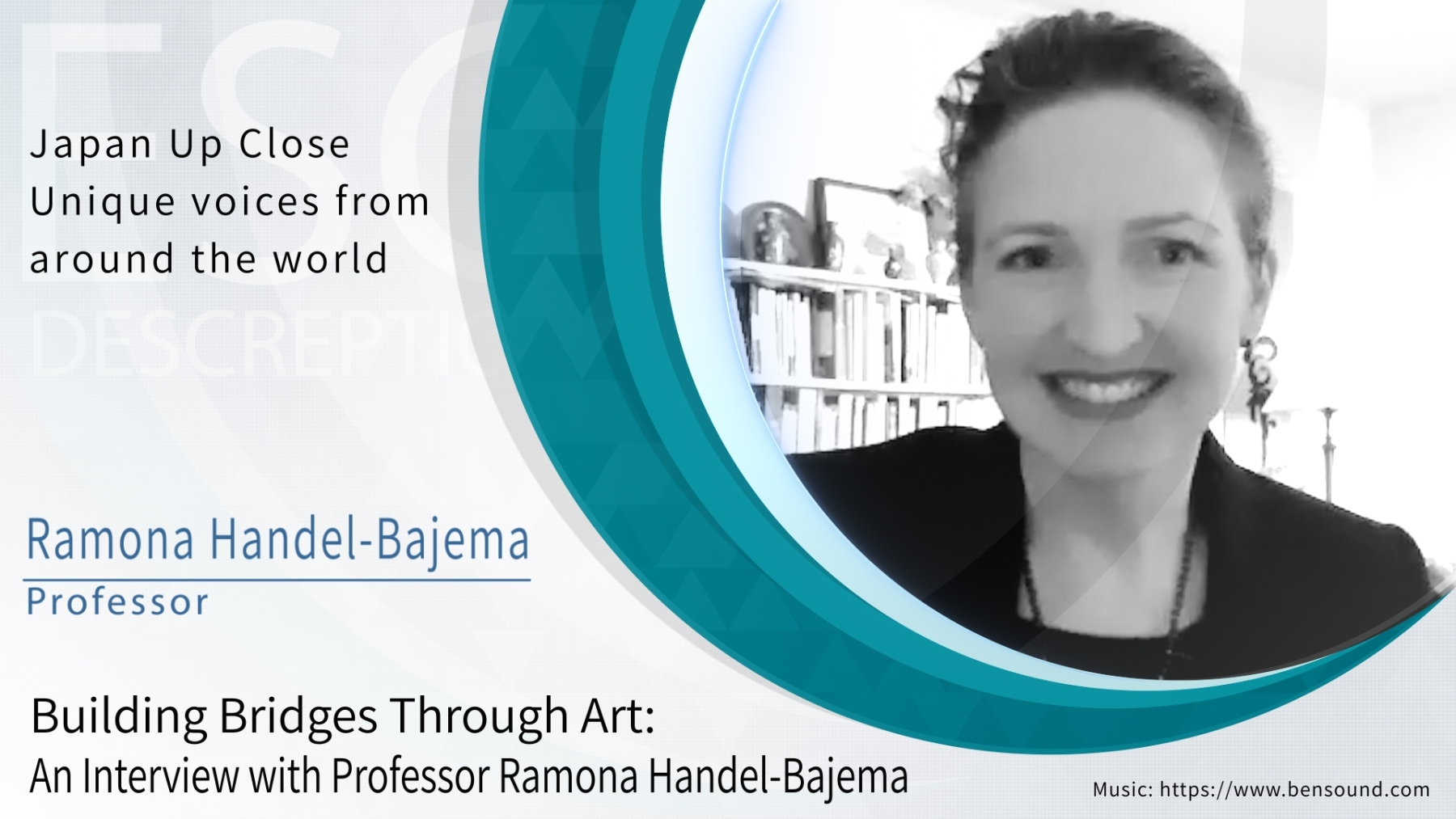 (Movie) Buildiong Bridges Through Art: An Interview with Professor Ramona Handel-Bajema