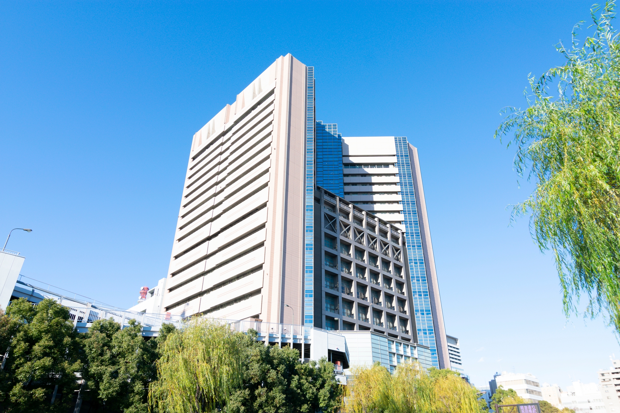 Exterior of the National Cancer Center in Tokyo