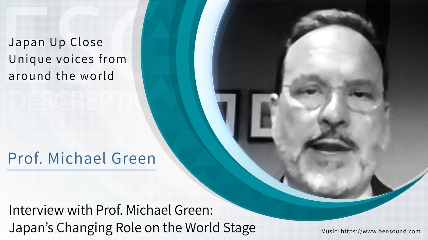 (Movie) Interview with Michael Green: Japan's Changing Role on the World Stage