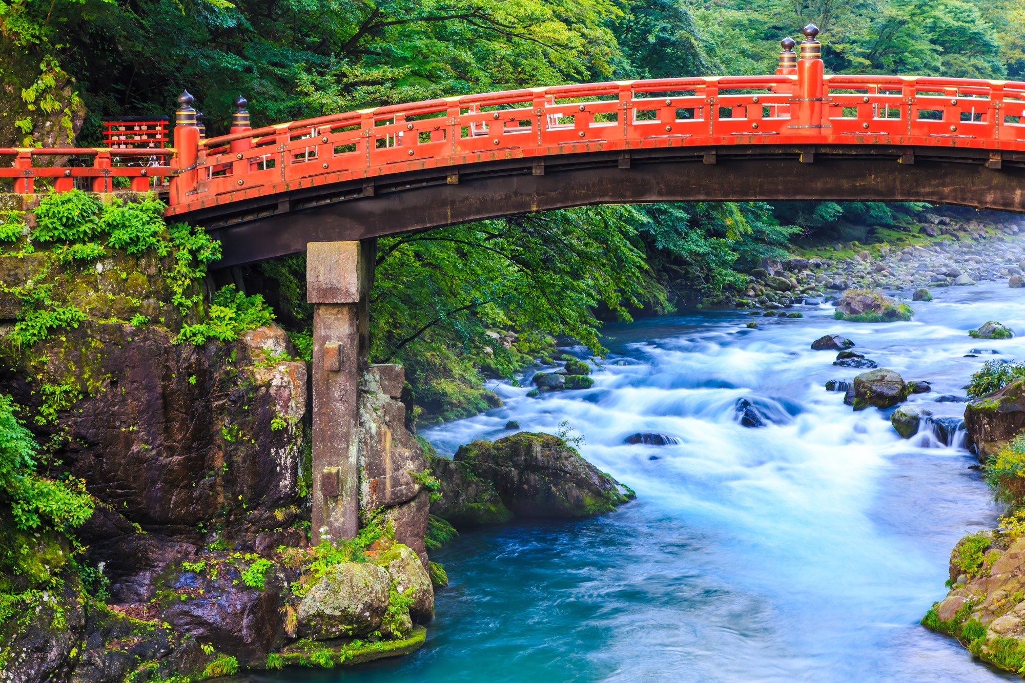 Shinkyo Bridge, part of Futarasan Shrine