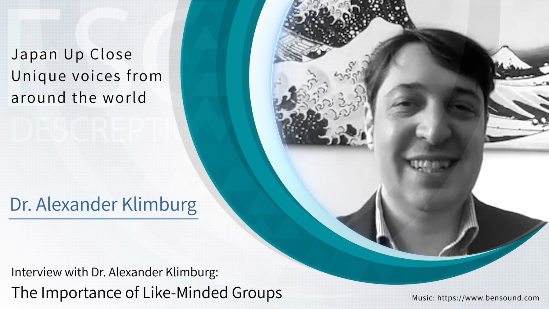 (Movie) Interview with Dr. Alexander Klimburg: The Importance of Like-Minded Groups