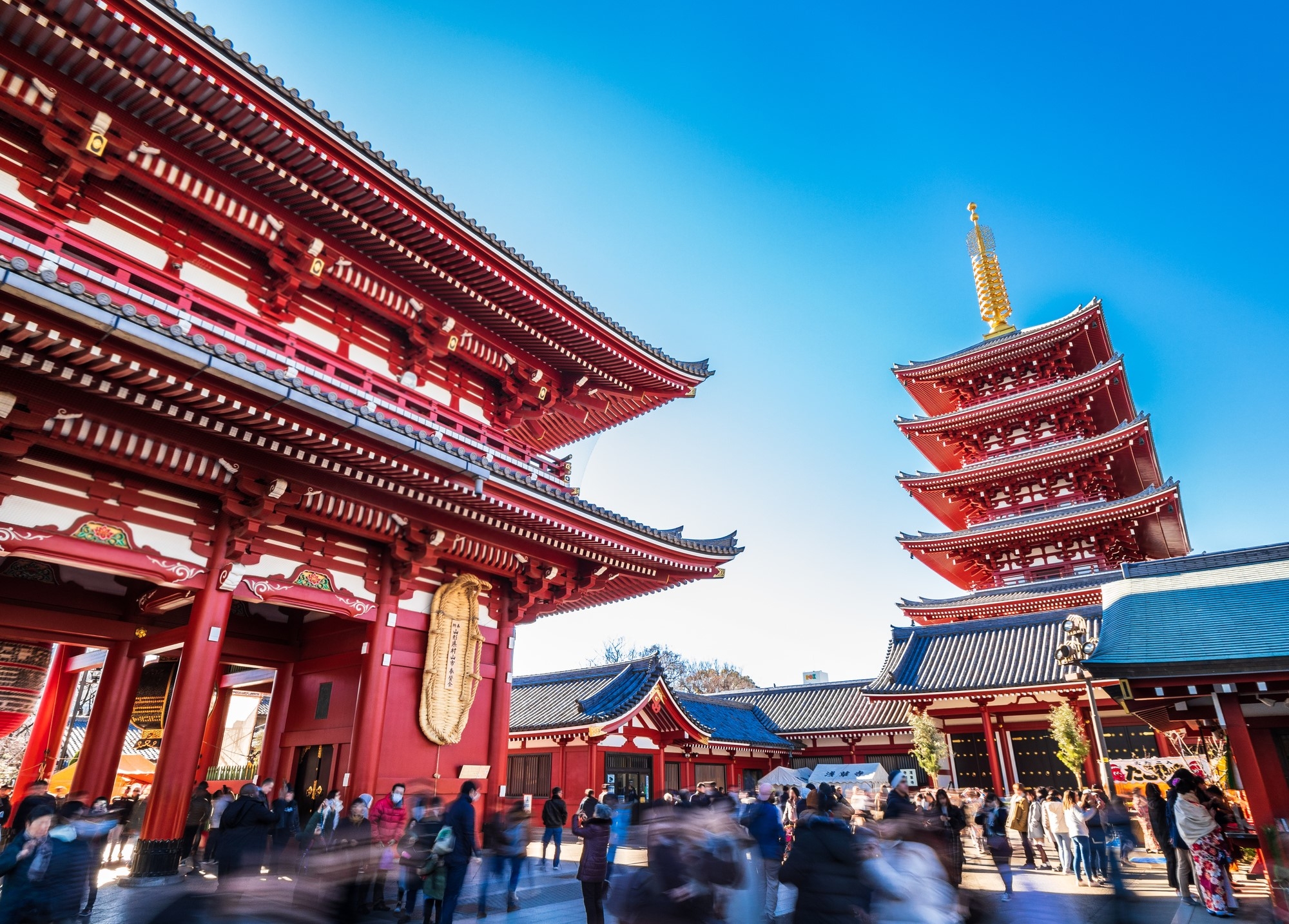 The gate of Senso-ji