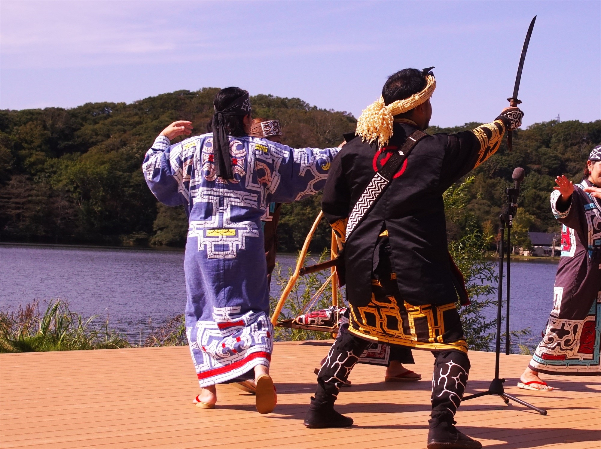 Dance of Ainu people