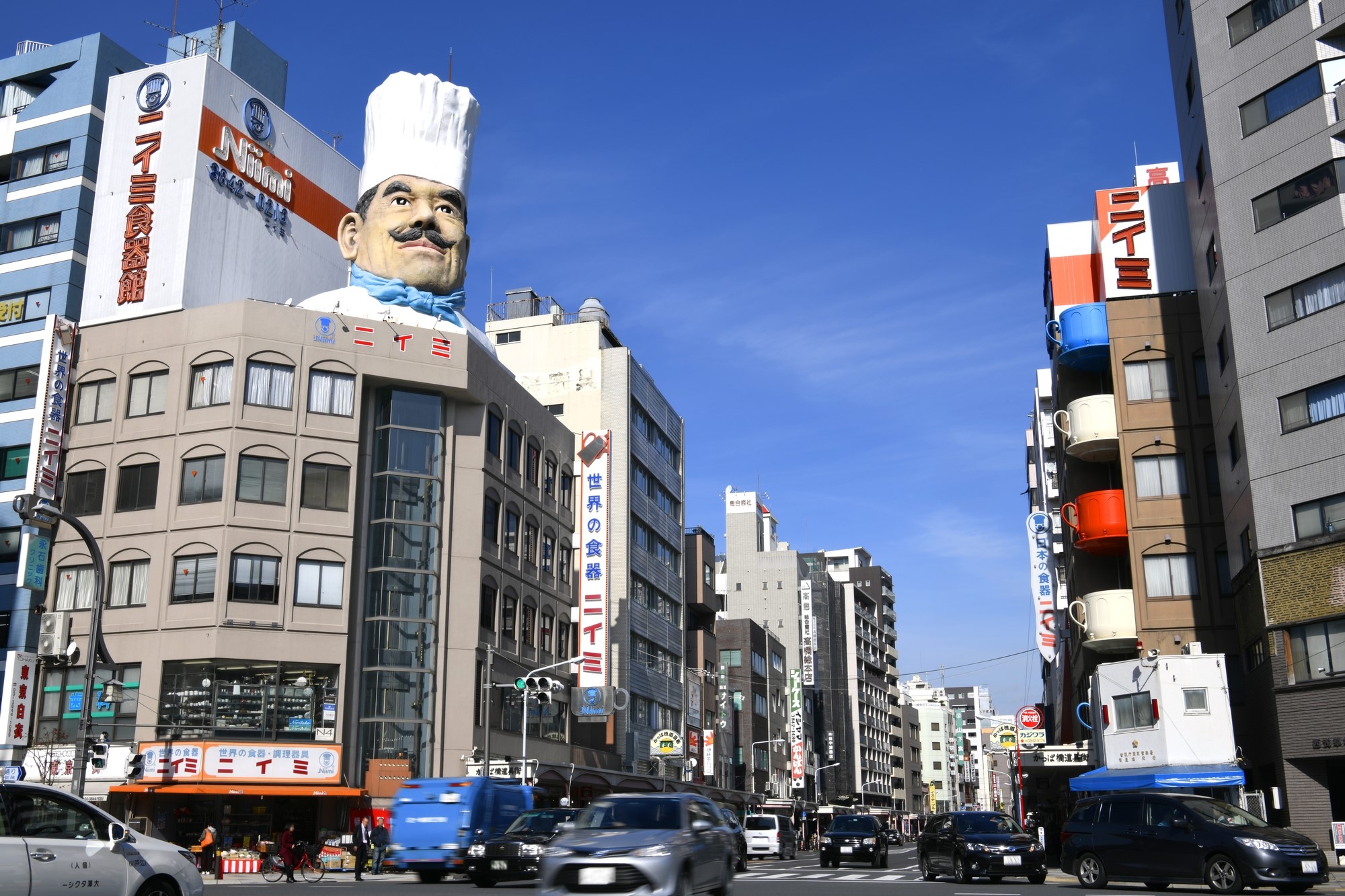 Niimi, a famous kitchenware store at Kappabashi street